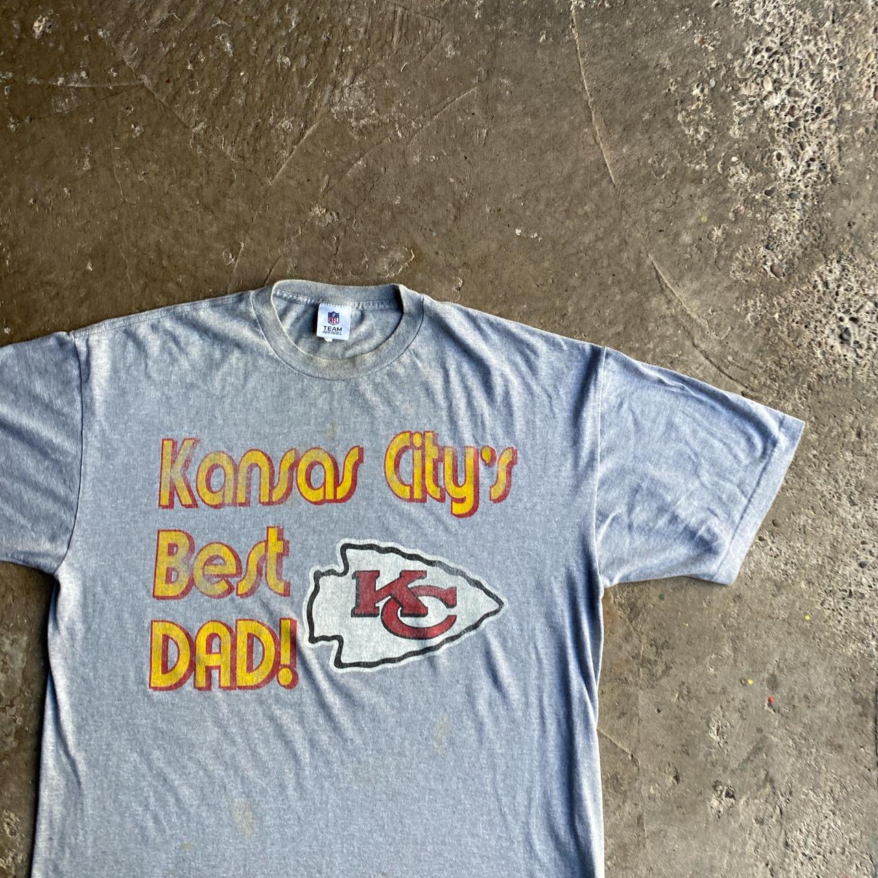 Grey Kansas City NFL Graphic T-Shirt - 2XL