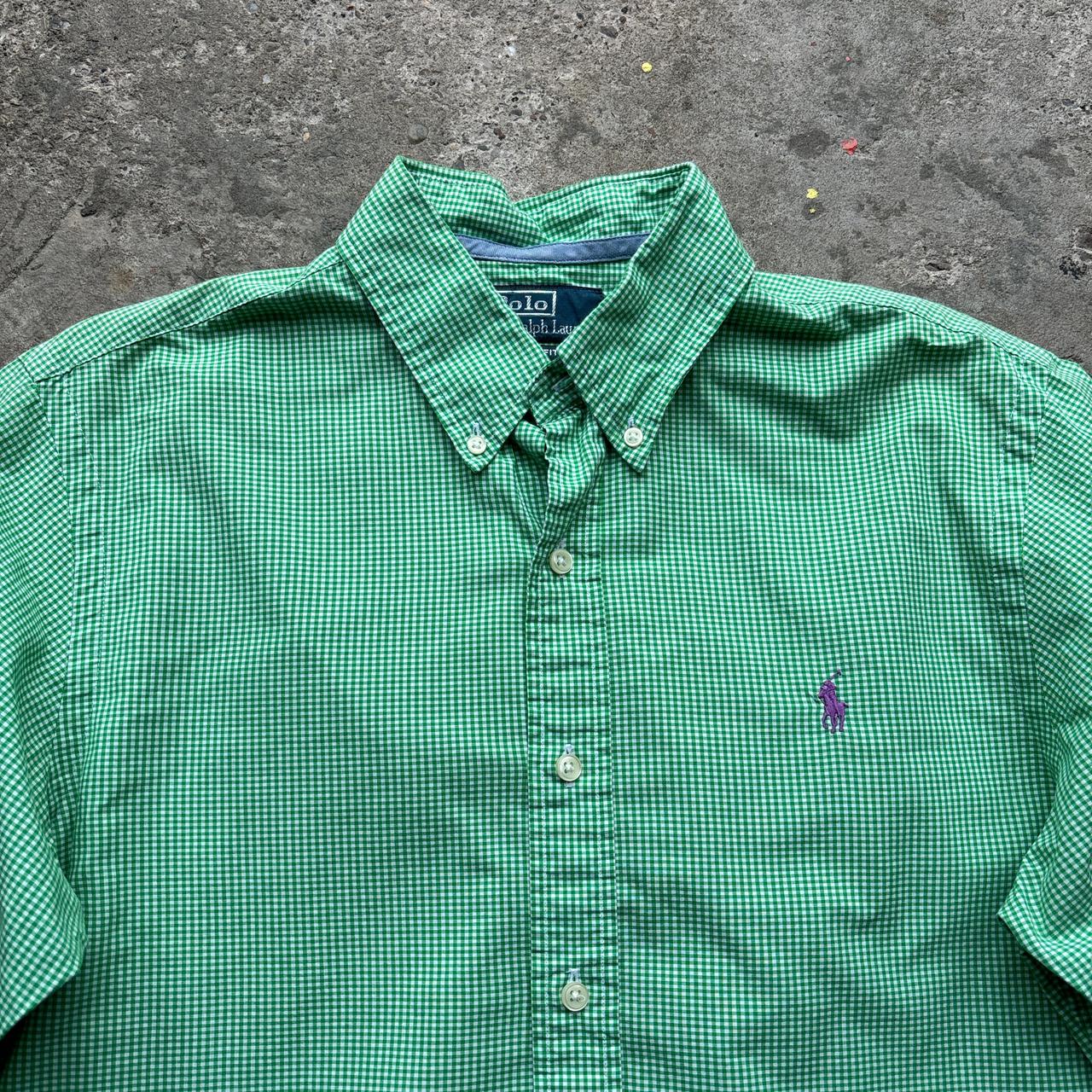 Green and white Polo Ralph Lauren - M