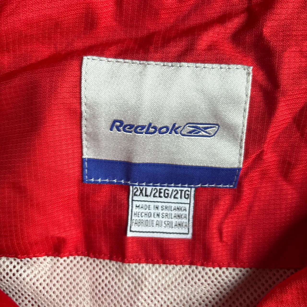 Red Stampeders Football Reebok Full-Zip Jacket - 2XL