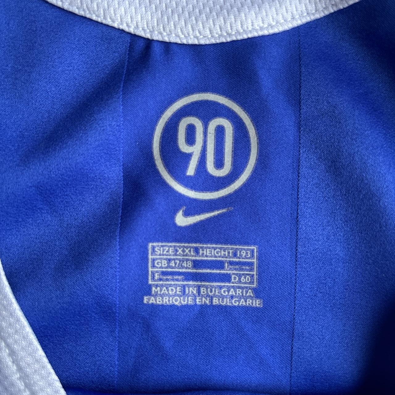 Vintage 2005/06 Blue Hertha Berlin Nike T90 Home Shirt