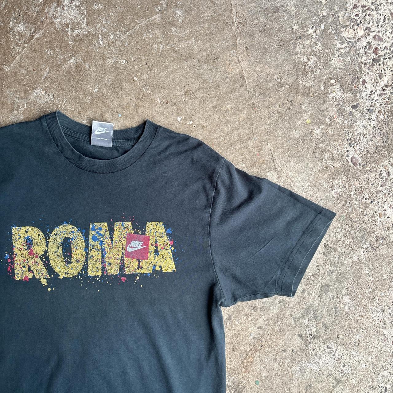 Black Nike Roma Football T-Shirt