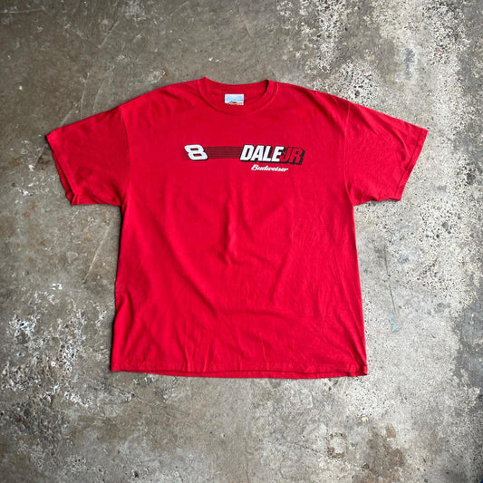 Red Dale Jr 8 NASCAR Budweiser T-Shirt