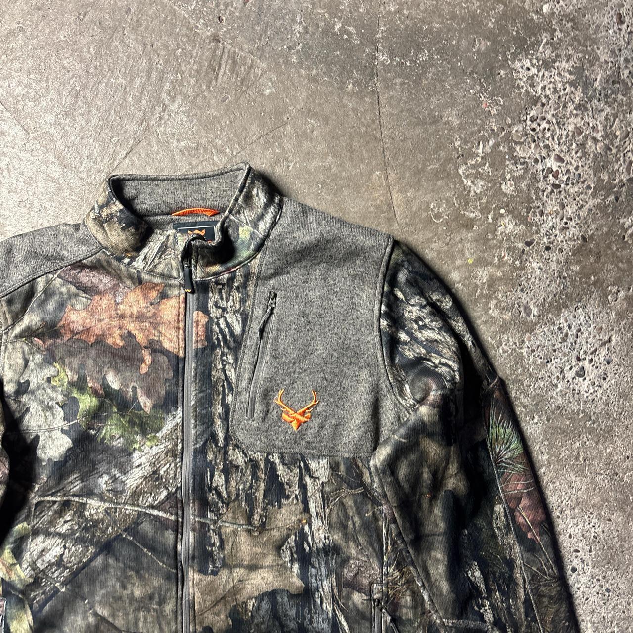 Walls Woodland Print Full Zip Fleece - 3XL
