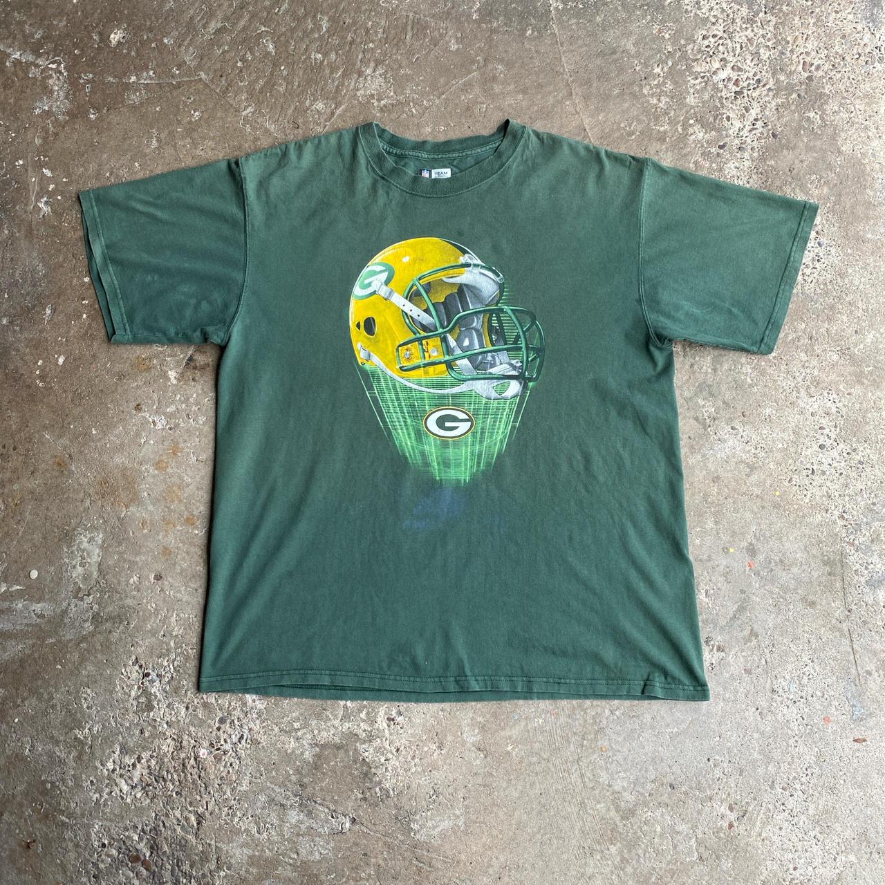 Green Graphic NFL Green Bag Packers T-Shirt - XL