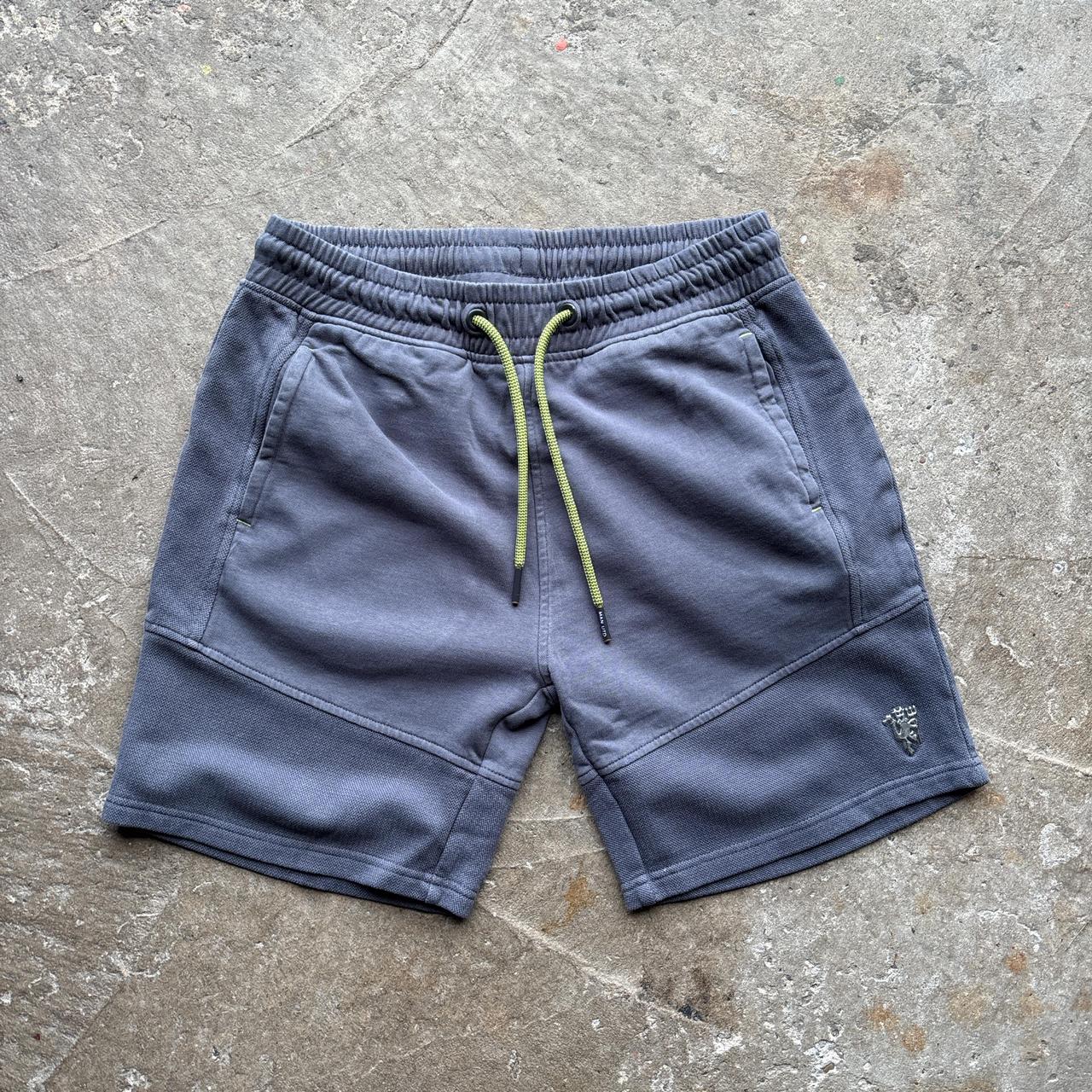Grey Manchester United Shorts - S