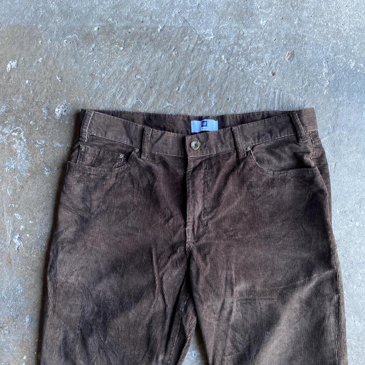 Brown Gap Corduroy Trousers - W36