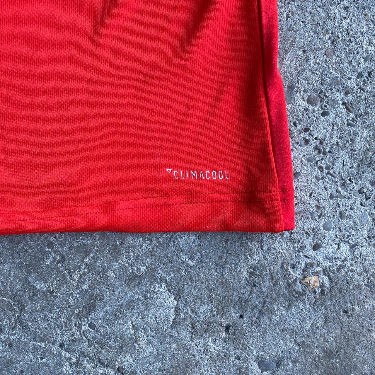 Red Adidas Sportswear T-Shirt - L