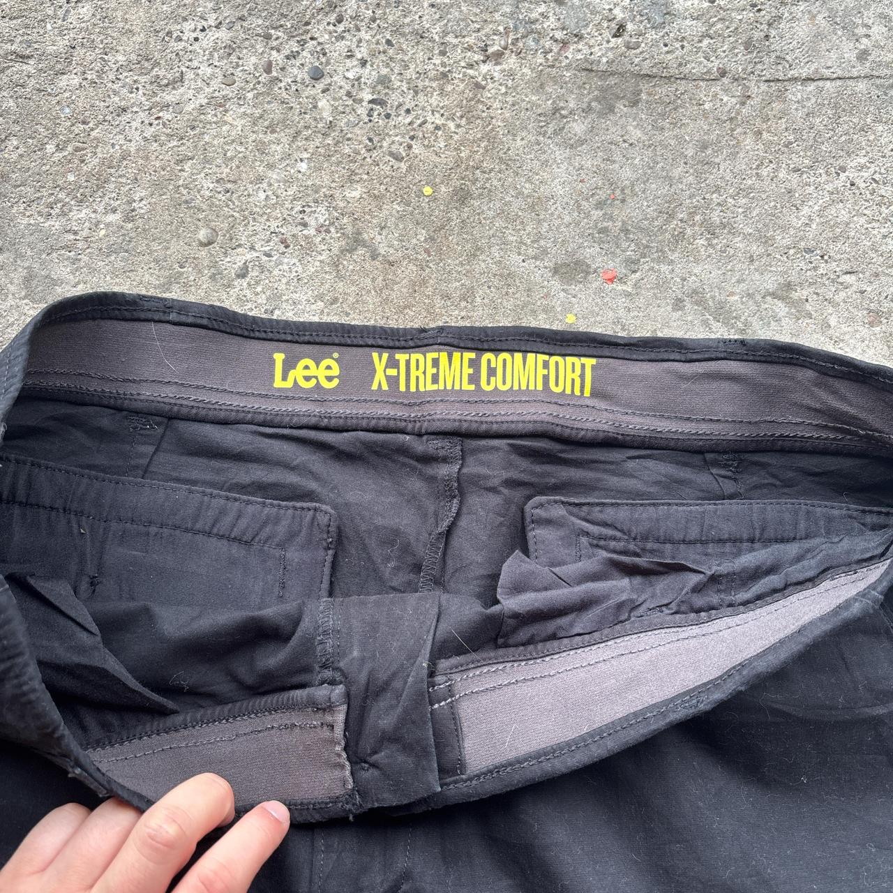 Black Lee chino shorts