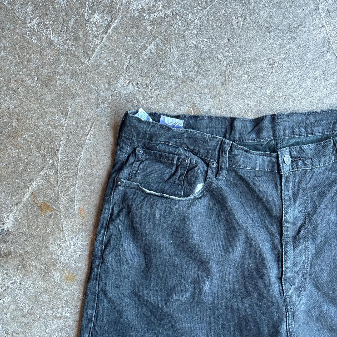 Levi’s 469 Black Jean Shorts (Jorts)