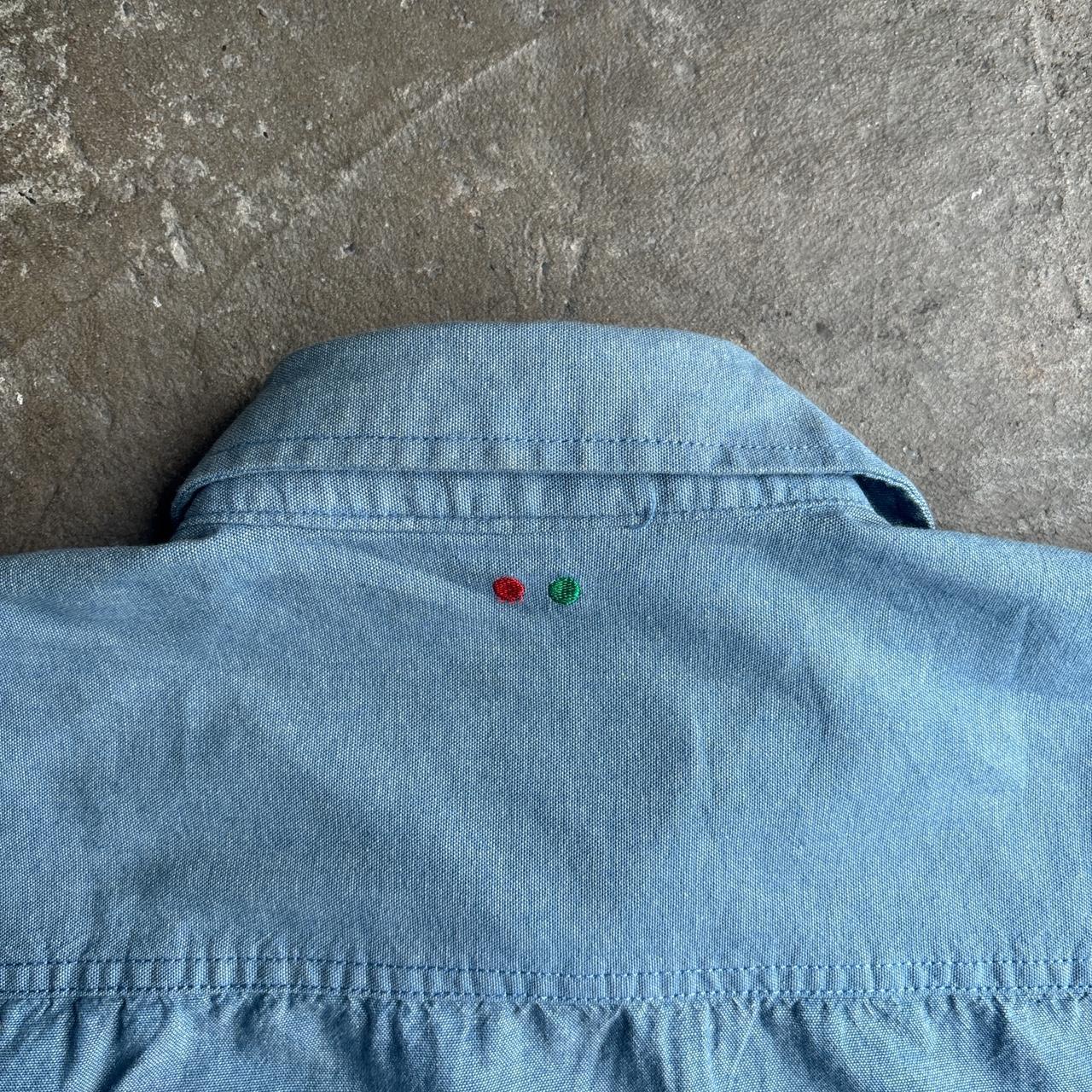 Blue Denim ‘Kickers’ Short Sleeve Shirt