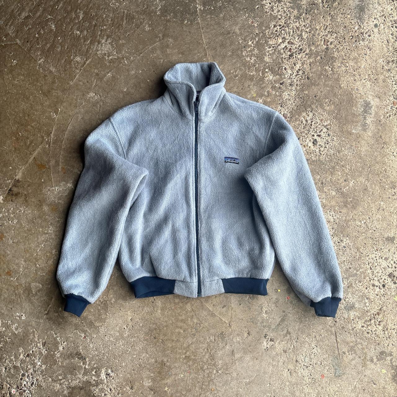 Light Blue Patagonia Full-Zip Fleece - M (Women’s)