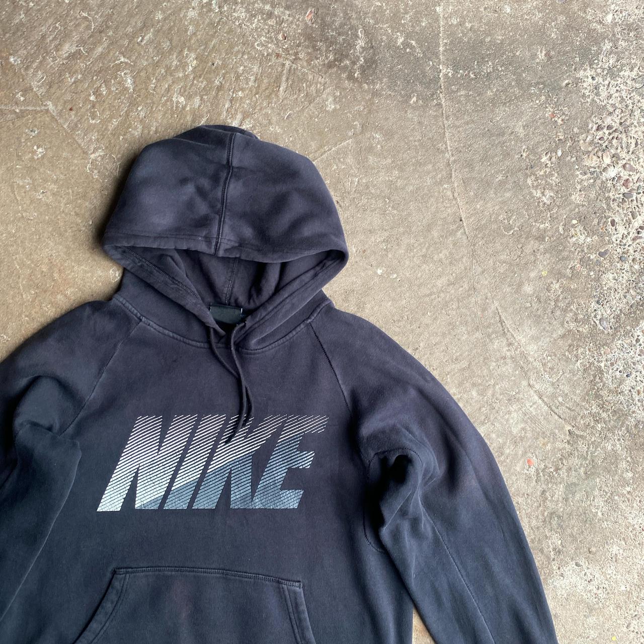 Black Nike Logo Graphic Hoodie - S