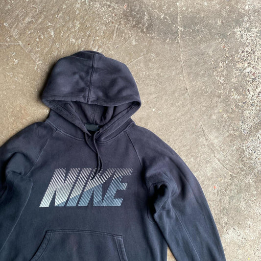 Black Nike Logo Graphic Hoodie - S