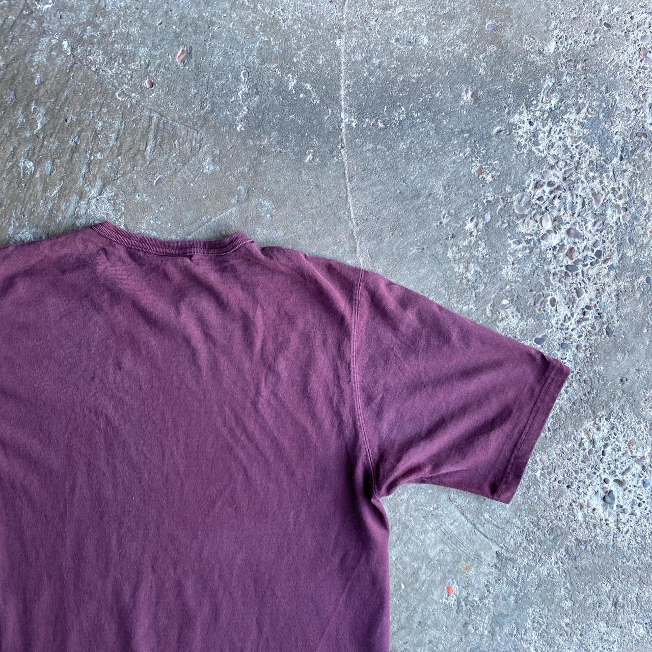 Vintage Burgundy Champion T-Shirt - L
