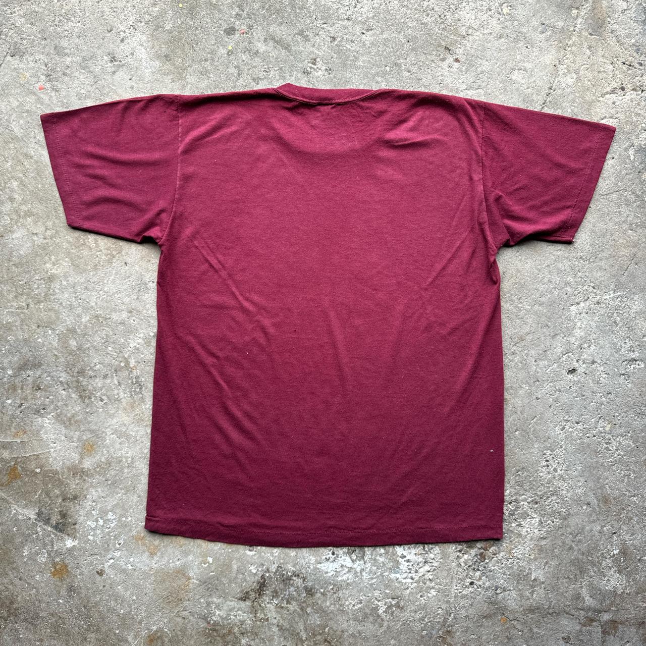 Bergundy Montana graphic tee