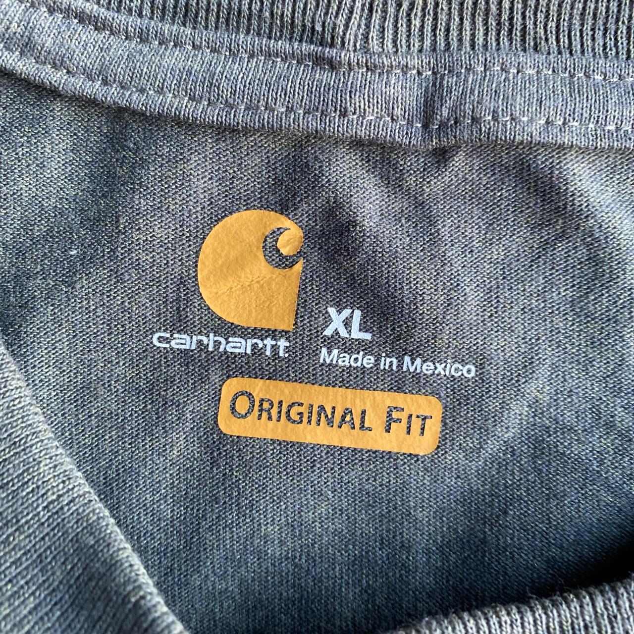 Khaki Green Carhartt Logo Graphic T-Shirt - XL