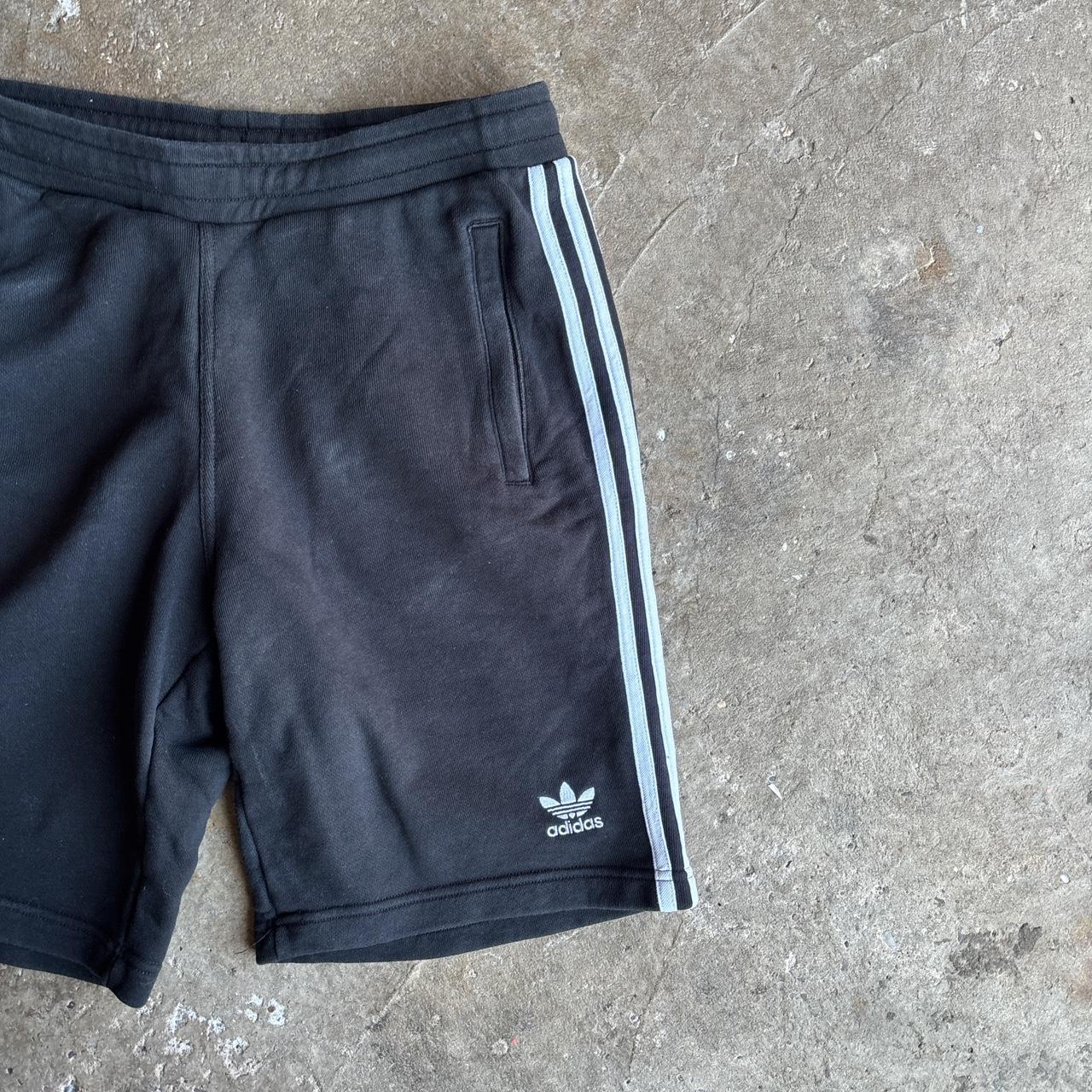 Black Adidas Tracksuit Shorts