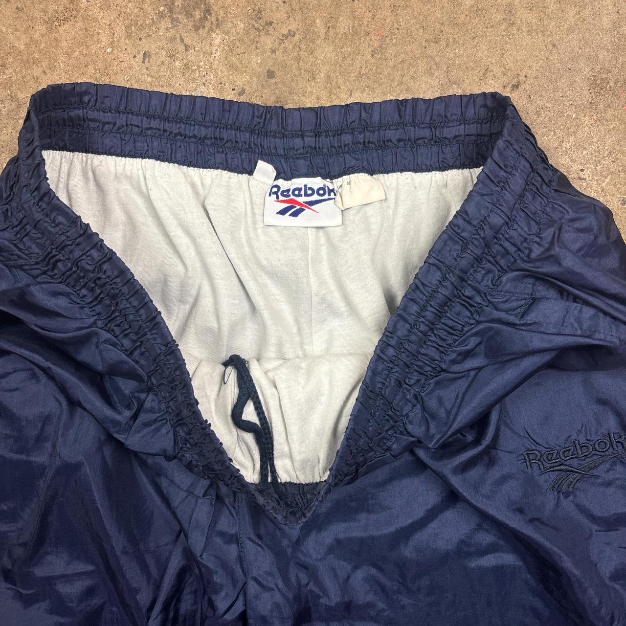 Vintage navy Reebok track pants