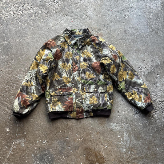 Real tree camo hunting jacket - S/M