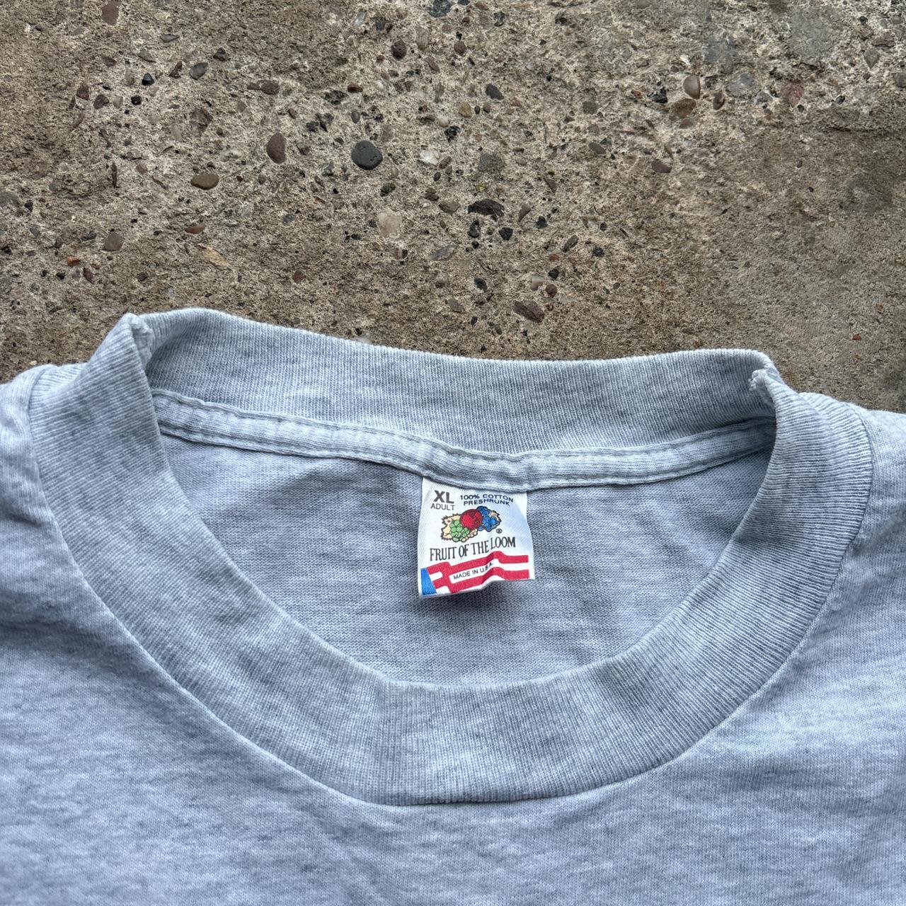 Grey graphic single stick t-shirt with Minnesota graphic - XL