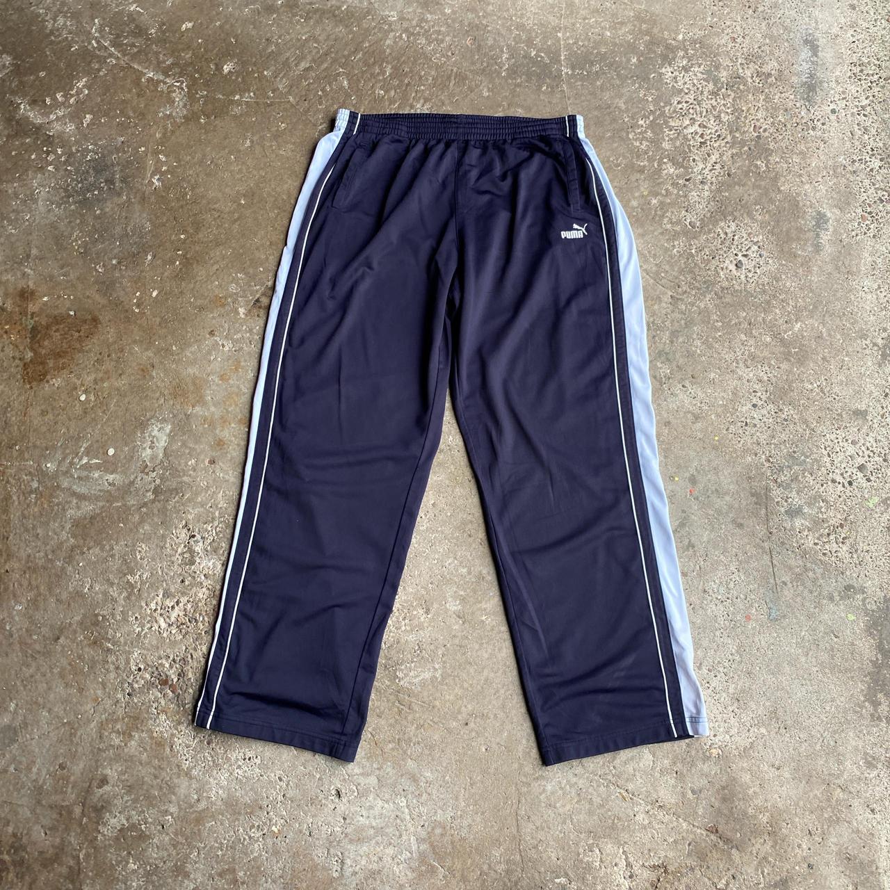 Navy Puma Tracksuit Pants - XL