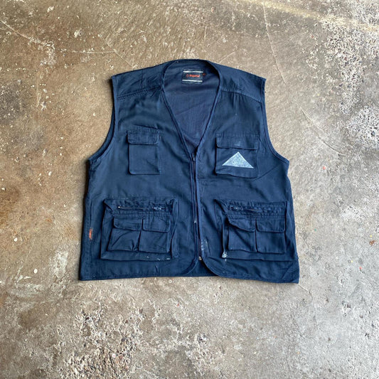 Navy Tactical Vest Jacket - 2XL