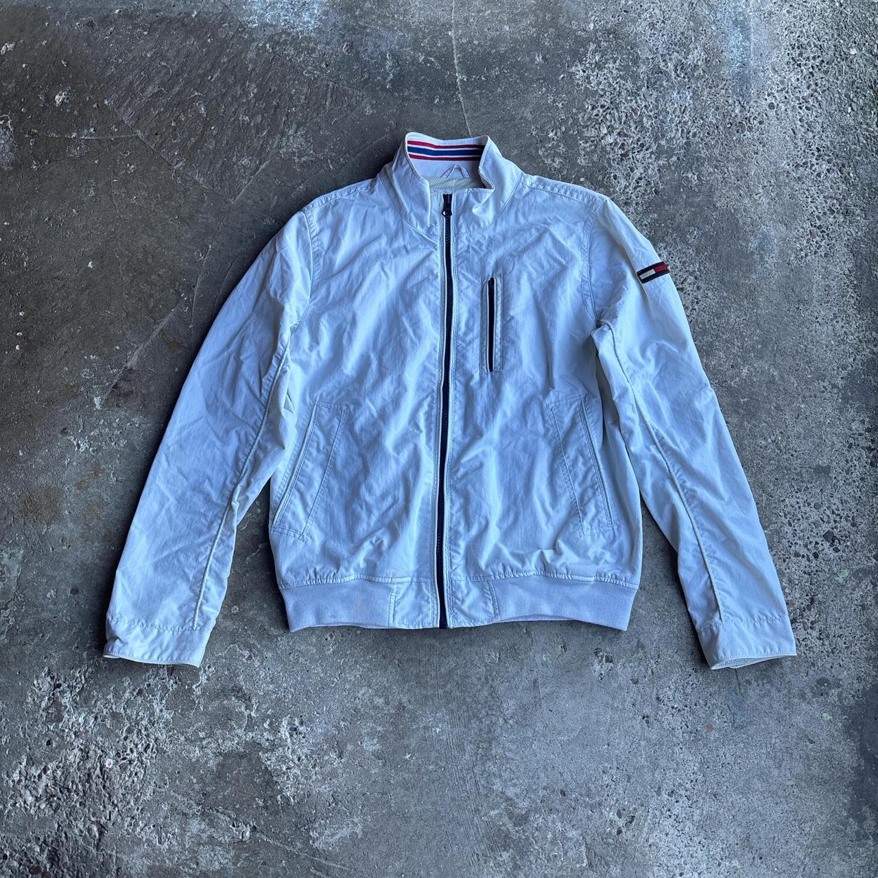 White Tommy Hilfiger Full Zip Jacket - XL