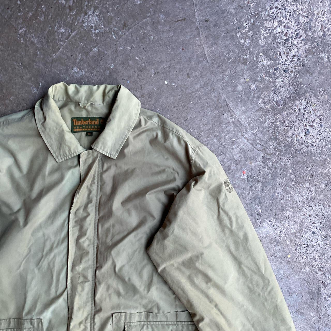 Khaki Green Timberland Full Zip Jacket - XL