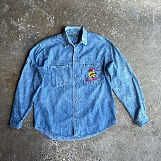 00s Equipe by Salomon denim shirt