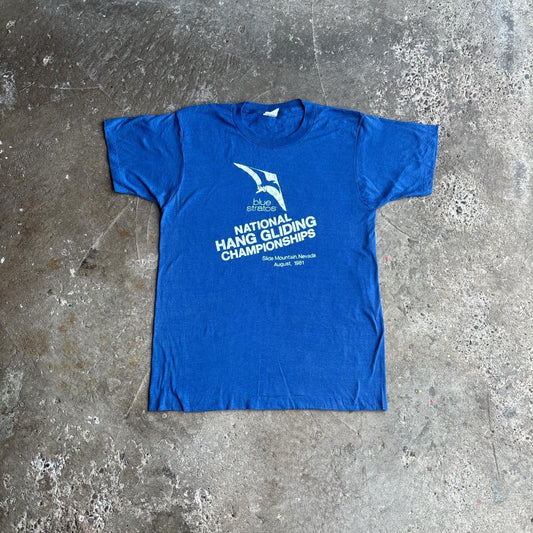Blue 81’ Vintage Single Stitch Graphic T-Shirt