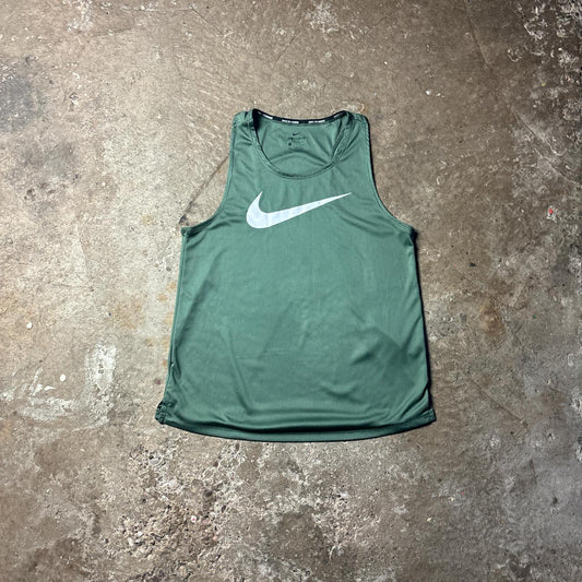 Green Nike Dri-Fit  Running Vest - S (women’s)