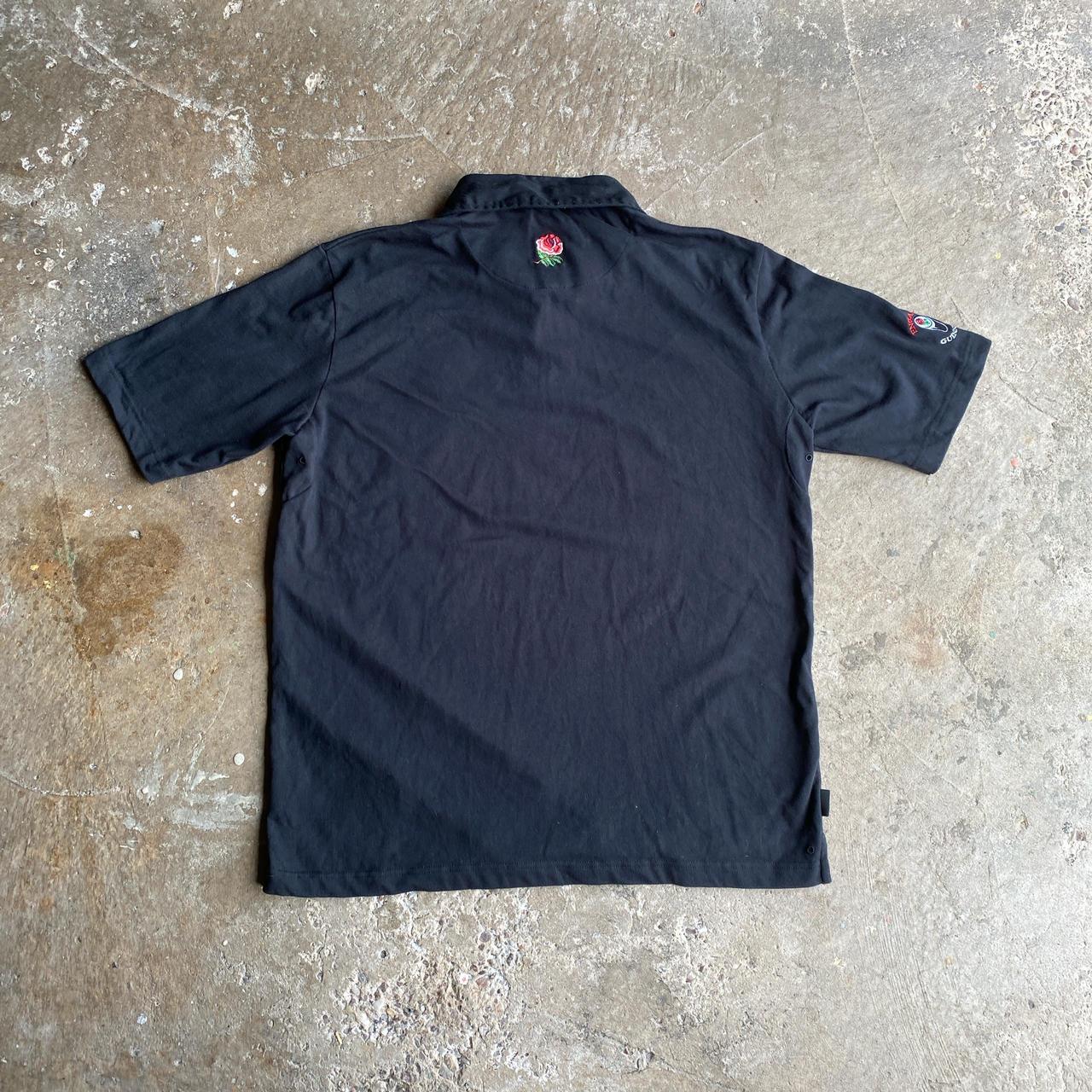 Black England Rugby Guinness Polo Shirt - XL