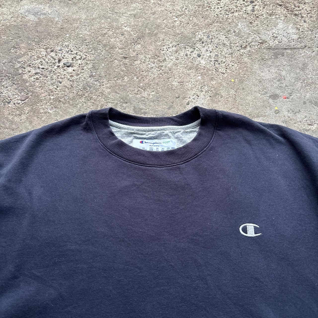 Navy Champion sweatshirt - XXL