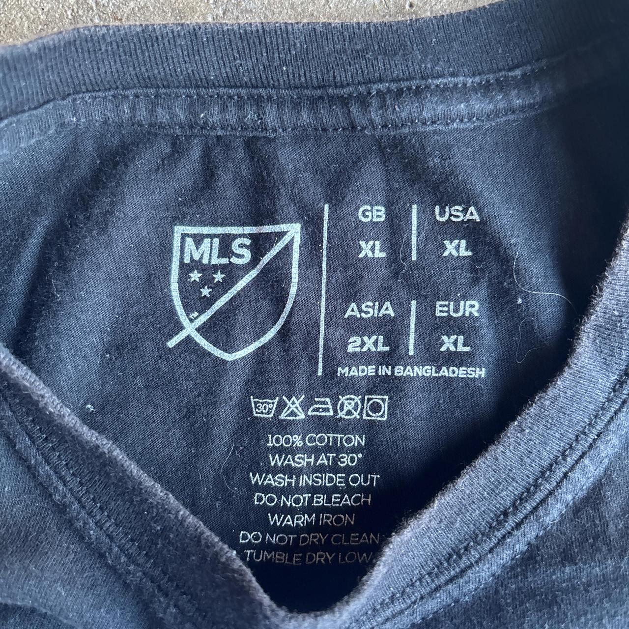 Black MLS Inter Miami Logo T-Shirt
