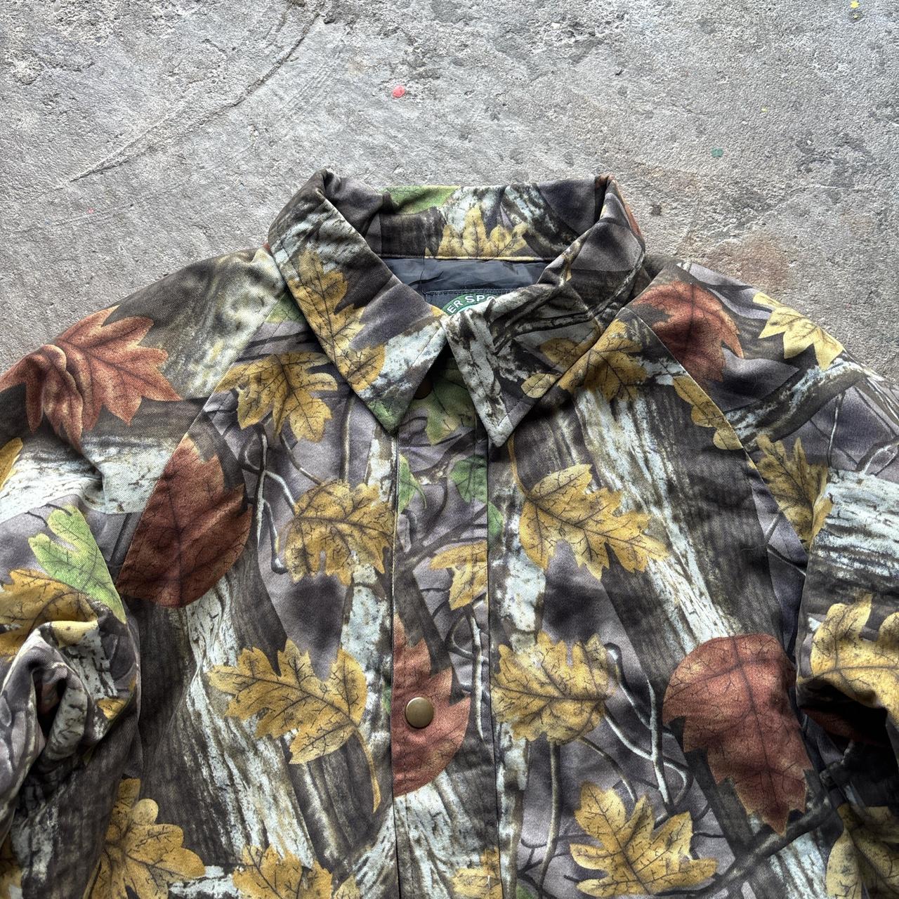 Real tree camo hunting jacket - S/M