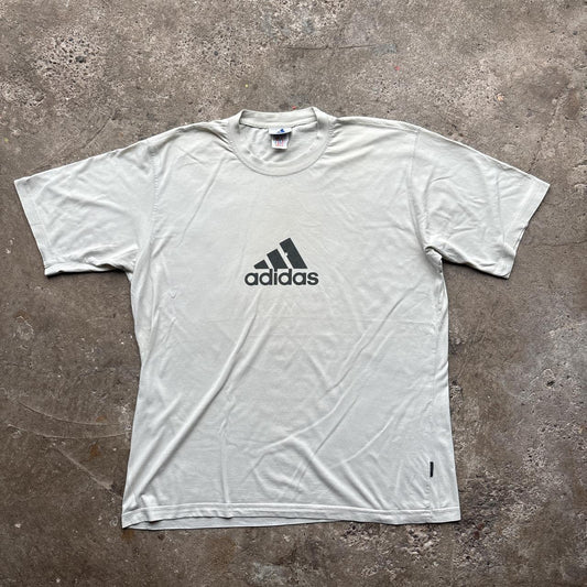 Vintage cream adidas t-shirt
