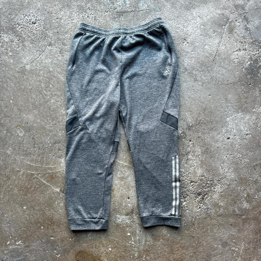 Grey Adidas jogging bottoms