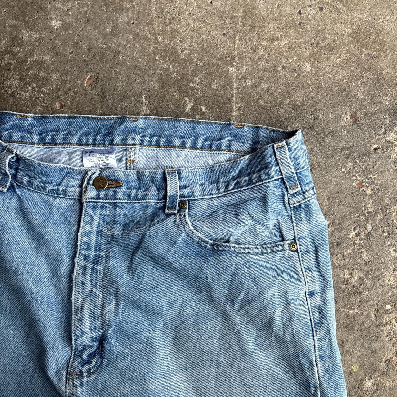 Light Blue Carhartt Jeans - W38