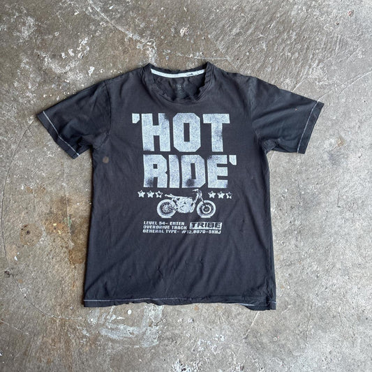 Vintage Black ‘Hot Ride’ Single Stitch Graphic T-Shirt
