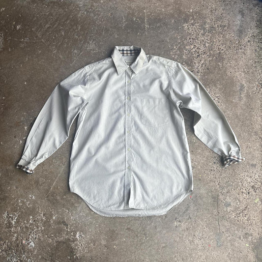 Cream Aquascutum Long-Sleeve Shirt