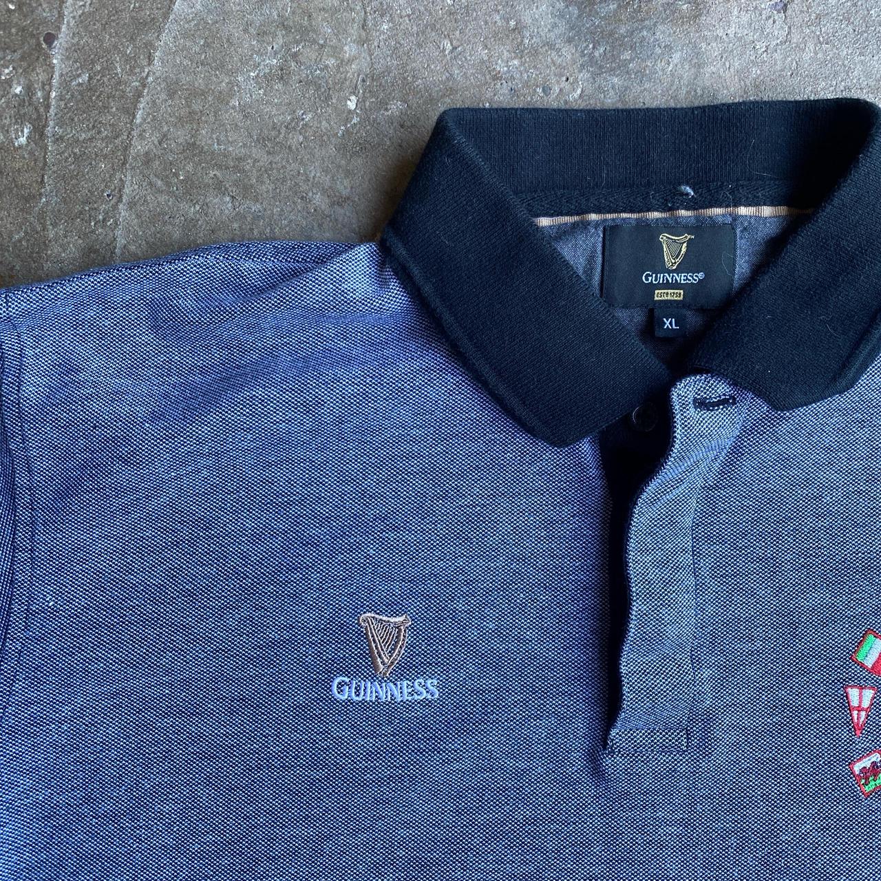 Grey Guinness ‘Six Nations’ Polo Shirt