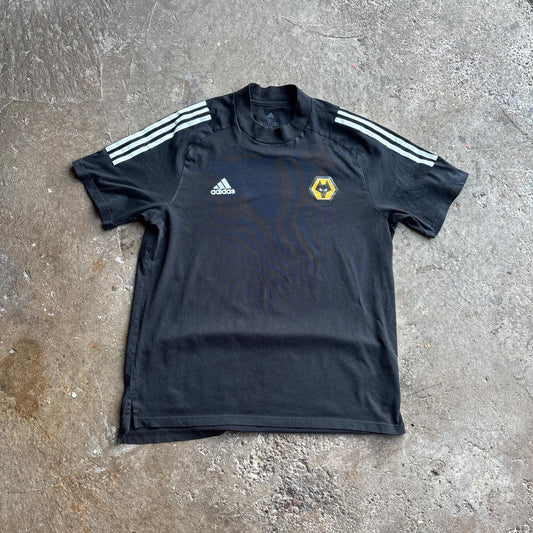 Adidas Wolves Three Stripe Sports T-Shirt