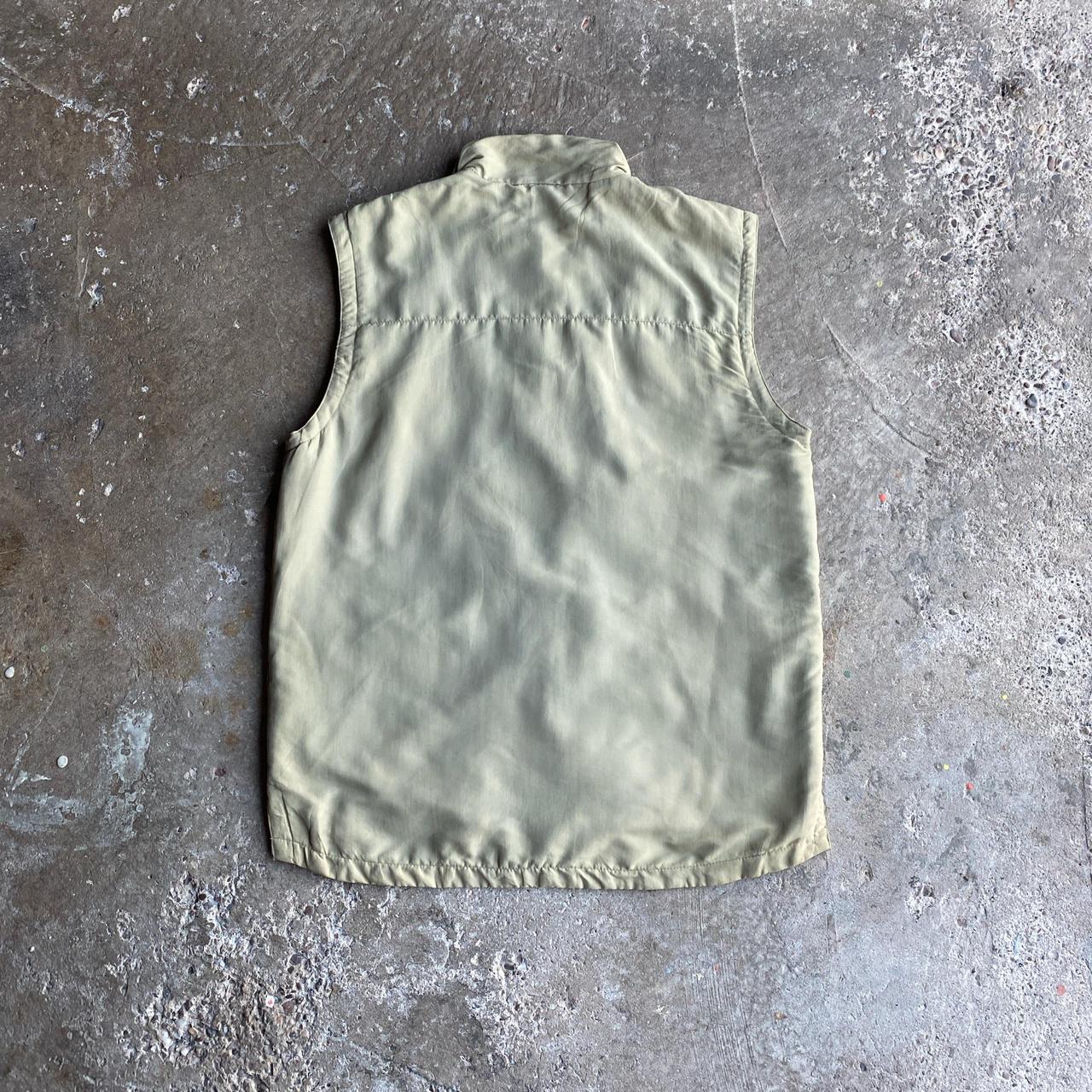 Cream Technical Outdoor Vest Jacket - XL