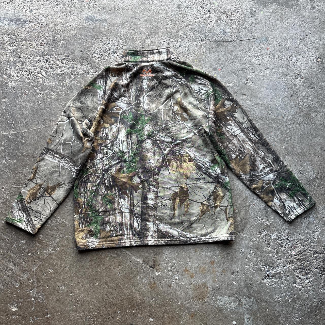 Real Tree 1/4 zip sweatshirt - L