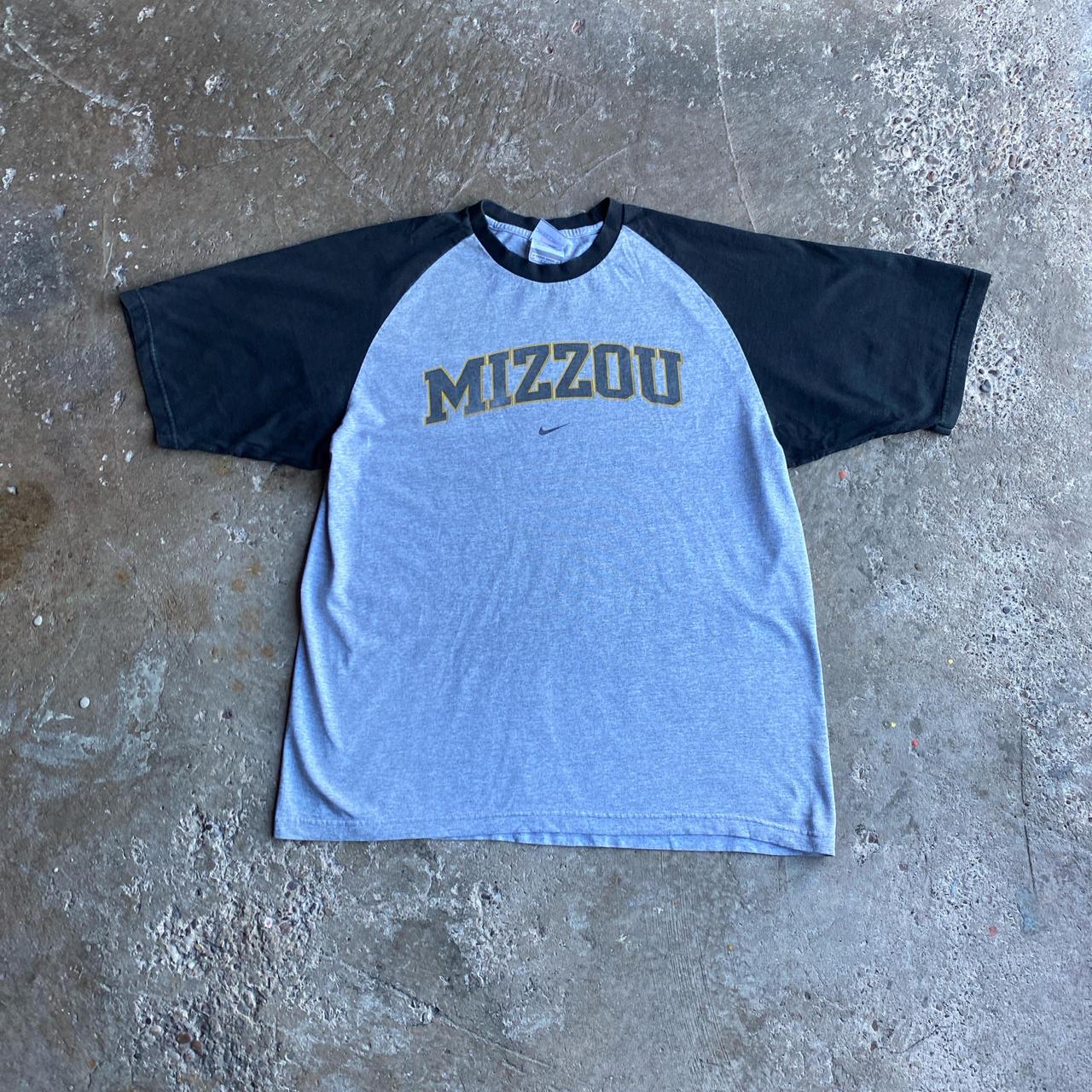 Grey & Black Nike ‘Mizzou’ Raglan T-Shirt - L