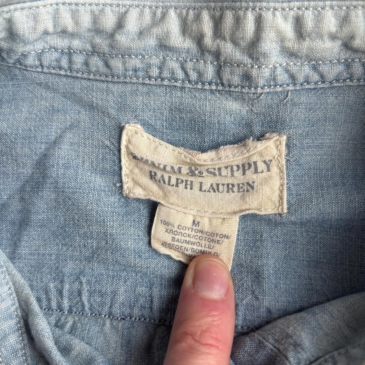 Light Blue Ralph Lauren Denim Shirt