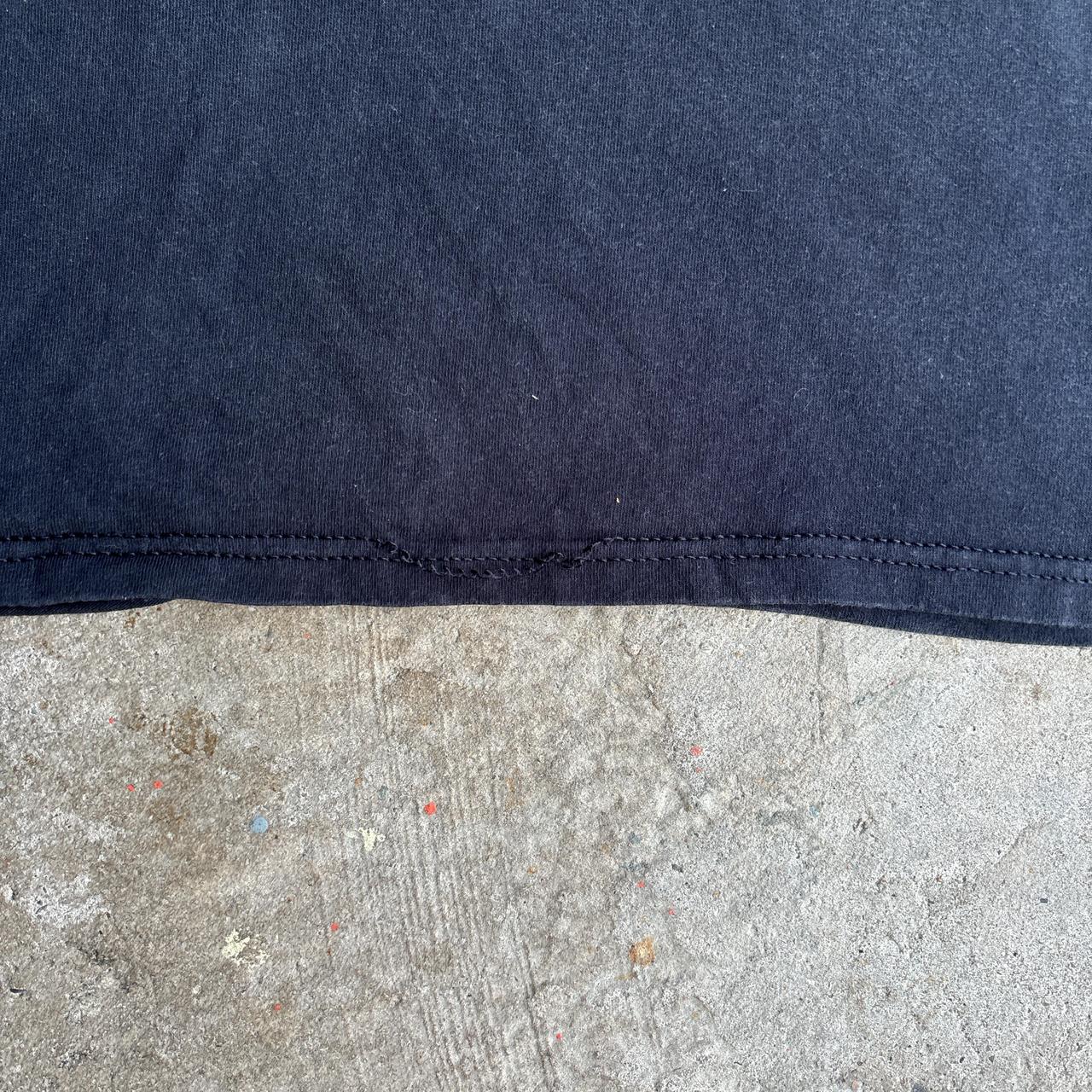 Black ‘Snap On’ Text Print T-Shirt - M
