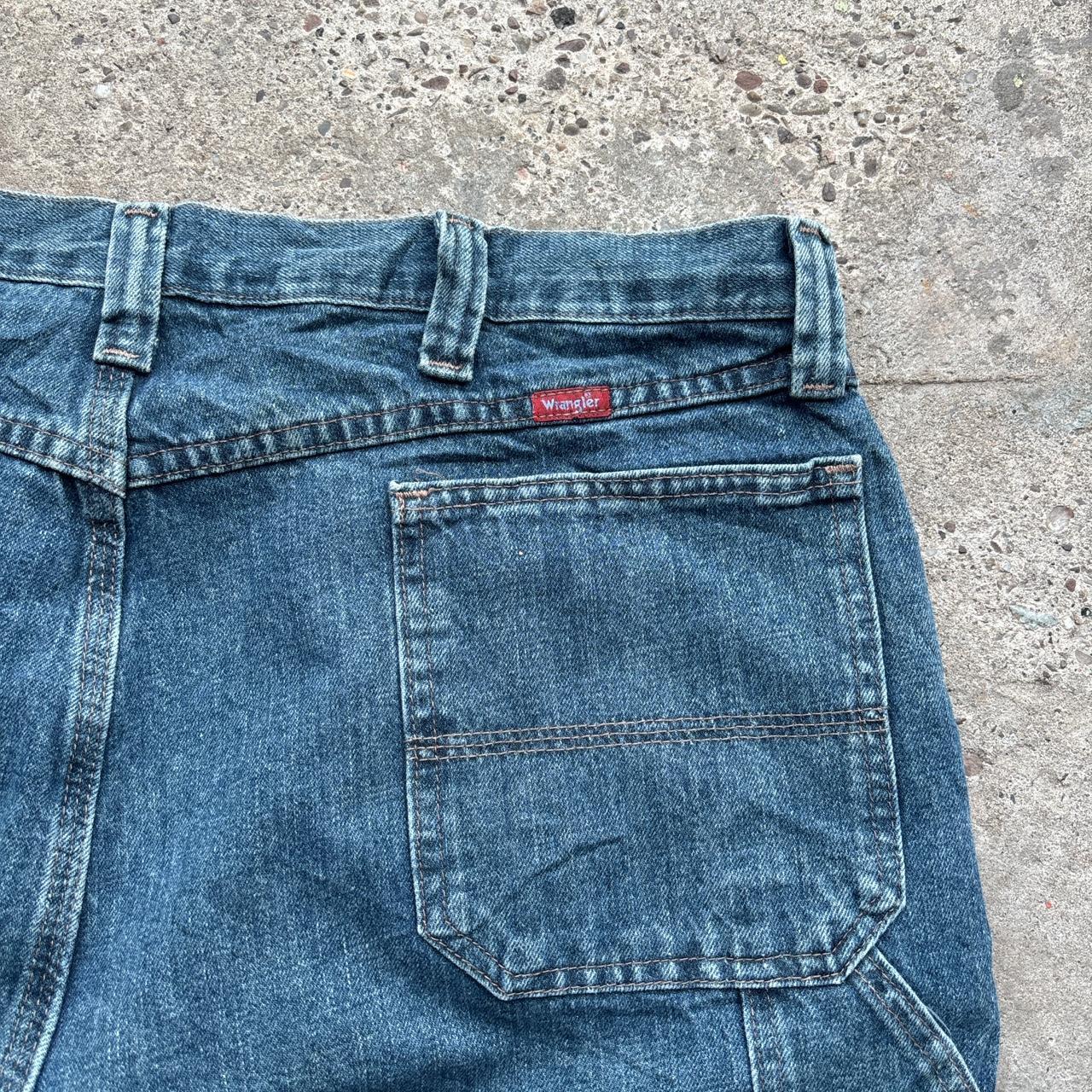 Blue Wrangler Carpenter shorts