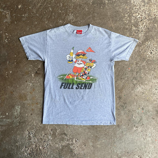 Grey Golf & Beer Graphic T-Shirt - M