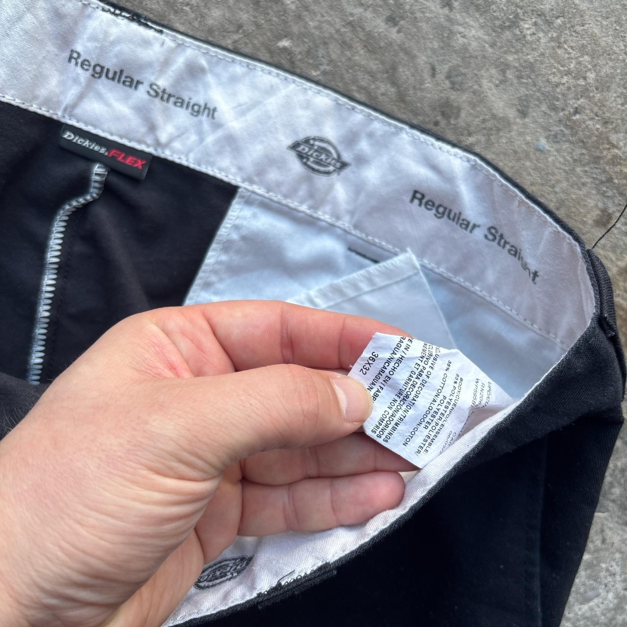 Black Dickies Regular Straight Cargo Trousers - W36